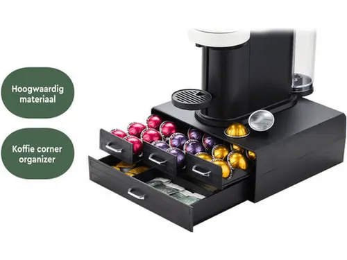 Koffiecapsulehouder CD400 4 Lades