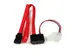 90cm Slimline SATA naar SATA Adapter met LP4 Voeding