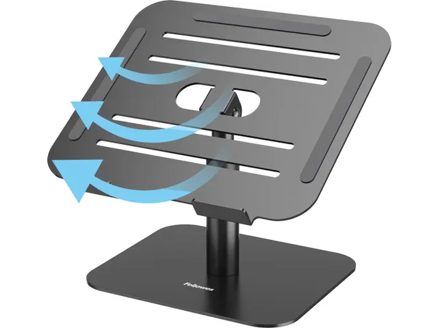 Alumia laptopstandaard zwart 15 inch