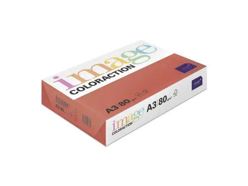 Kopieerpapier Amsterdam Chile Koraalrood A3 80 Gram 500 Vel