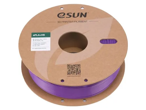 eSUN 3D printer Filament ePLA+HS 1,75mm Paars 1kg