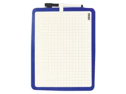 Whiteboard Desq 21x28cm tweezijdig magnetisch