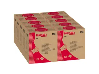 WypAll 8266 doek X60 Hydroknit 1-laags blauw 1260 Stuks - 2
