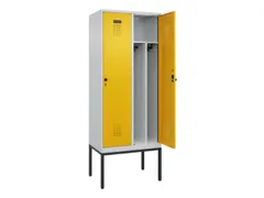 locker voor scheiding van kleding,HxBxD 2120x800x500mm,2vak