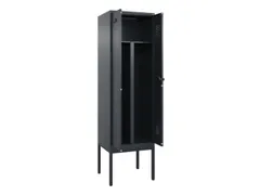 PBM-locker,HxBxD 2120x600x500mm,2vak,vak B 300mm,draaigrendel