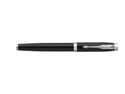 Parker IM Vulpen Matt Black CT Finish Medium Blauwe inkt