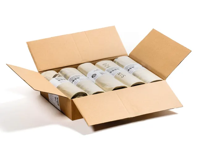 Afvalzakken 110 Liter tbv Durabin 60 liter doos à 5 rollen