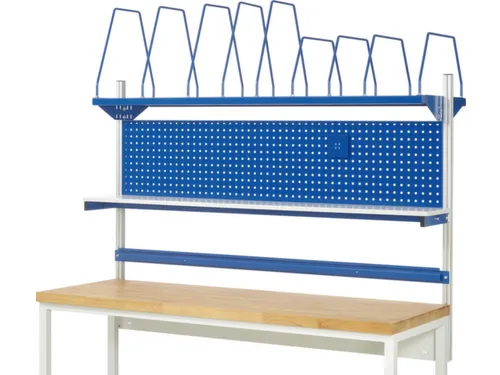 opbouwelement,v. werkbank,HxBxD 1130x2000x350mm,draagverm. 100kg,staal