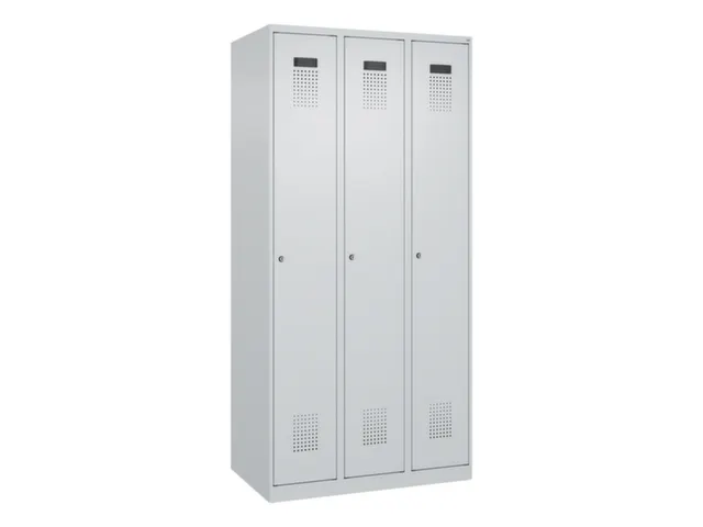 locker voor scheiding van kleding,HxBxD 1850x900x500mm,3vak