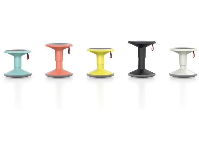 Tabouret Interstuhl Upis1 Enfant Junior Jaune 375-490mm