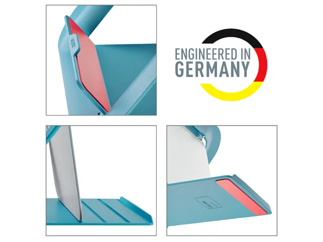 Laptopstandaard Leitz Ergo Cosy verstelbaar recyled blauw