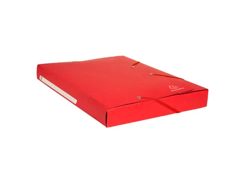 Elastomap glansk.600 Scotten 3klep rood