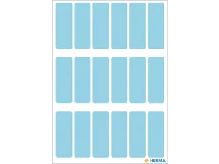 HERMA 3653 Universele etiketten 12x34mm Blauw 90 stuks - 2