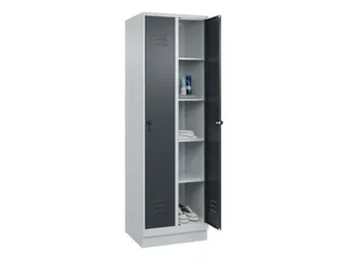 wasgoedverdeelkast,HxBxD 1950x600x500mm,vak B 300mm,draaigrendel - 3