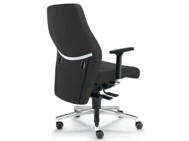 Dauphin 24Uurs Bureaustoel Zwart