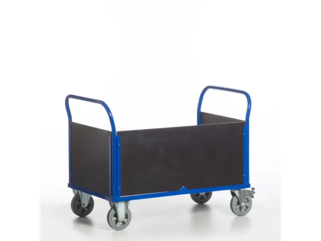 Chariot À 3Ridelles,Force 1200Kg,Panneau Plaque De Contreplaqué