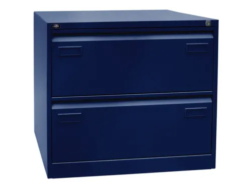 hangmappenkast,HxBxD 711x800x622mm,2hangmappenframes,twee banen