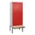PBM-locker met bank,HxBxD 2120x800x815mm,2vak,vak B 400mm,cil.-slot