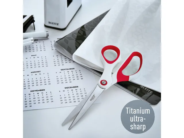 Schaar Leitz WOW 205mm titanium rood