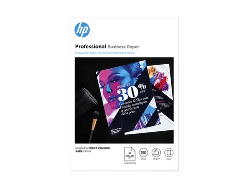 Fotopapier laser HP 3VK91A A4 180gr glans wit 150 vel