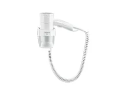 Wandhaardroger Wit Met Spiraalsnoer, Premium 1200
