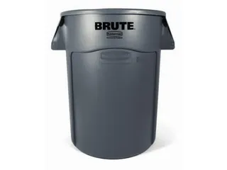 Ronde Brute Utility Container 166.5 Liter Grijs Rubbermaid - 1