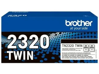 Toner Brother TN-2320TWIN zwart - 2