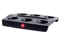 Bekerplateau Douwe Egberts voor 6 bekers zwart