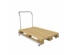 hoekframe,draagverm. 500kg,laadvl. LxB 1200x800mm,3-zijdig