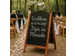 Panneau trottoir double face BRASQ Elegance 70x130cm Acajou