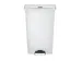 Pedaalemmer Slim Jim Step On Front Kunststof 68 Liter Wit