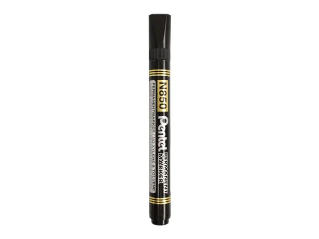 Pentel N850-A Permanent marker Ronde punt 4,2mm Zwart