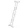 multifunctionele vouwladder,4x3,sporten,balk L 3,65m,aluminium