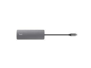 Trust 25672 Dalyx 8-in-1 adapter met meerdere poorten Grijs - 2