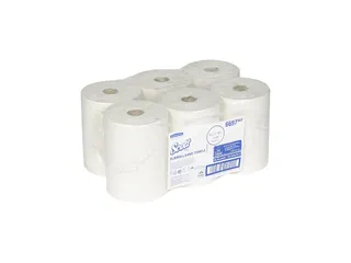 Scott Handdoekrol 6697 Slimroll Airflex 1-laags Wit - 2