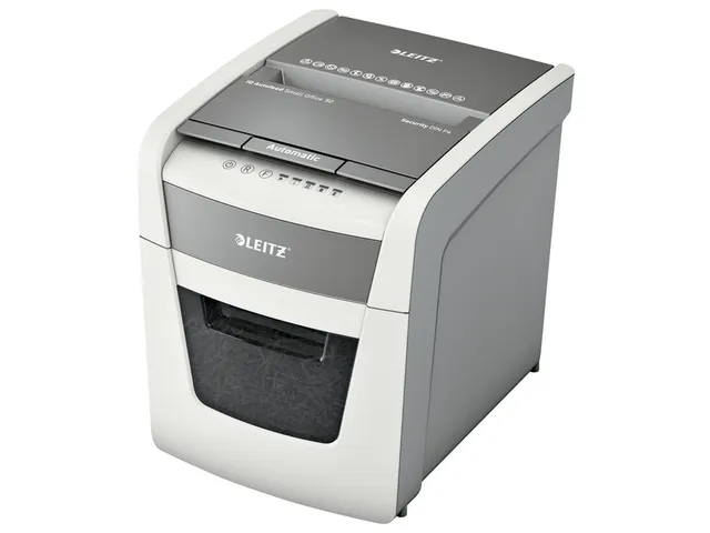 Papiervernietiger Leitz IQ Auto+ Small Office 50X P4 snippers 4x28mm