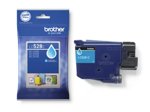 Inktcartridge Brother LC-528C cyaan 5.000 pagina's