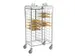 Emga regaalwagen voor dienbladen 1/1GN, 2x12 regalen