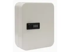 Sleutelkast 20 Sleutels Wandmontage Met Wachtwoordcode Wit