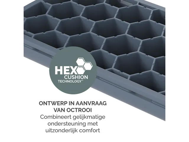 Muismat met polssteun Fellowes Breyta XL blauw 21x28cm