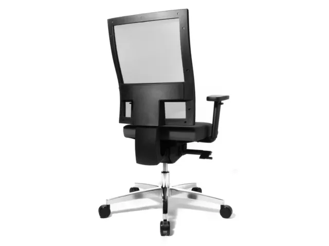 Bureaustoel Zwart Sitness 60 Zwart Antraciet Netrug