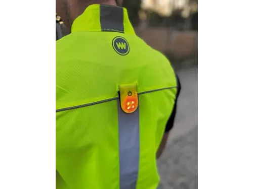 Magnetlight Lamp 4 Rode Leds Magneetsluiting Met Batterij