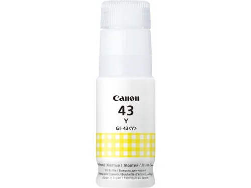 Canon GI-43Y, Origineel, Geel, Canon, PIXMA G640 PIXMA G540, 60 ml, In