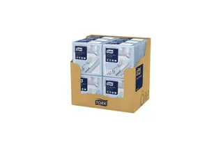 Tork 477913 Soft Dinnerservet Advanced Lichtblauw 39x39cm - 2