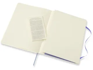 Notitieboek Moleskine XL 190x250mm blanco soft cover hydrangea blue - 5