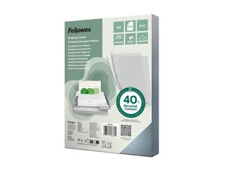 Voorblad Fellowes A4 Pvc 240 Micron Transparant - 1