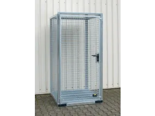 gasflessendepot,v. 32xØ 230mm fles,HxBxD 2260x2115x1155mm,m. deksel - 1
