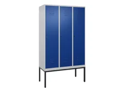 locker voor scheiding van kleding,HxBxD 2120x1200x500mm,3vak