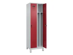 locker voor scheiding van kleding,HxBxD 1950x600x500mm,2vak
