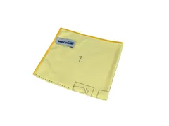 Microvezeldoek gebreid, met vouwinstructie 40x40cm Geel 10 Stuks